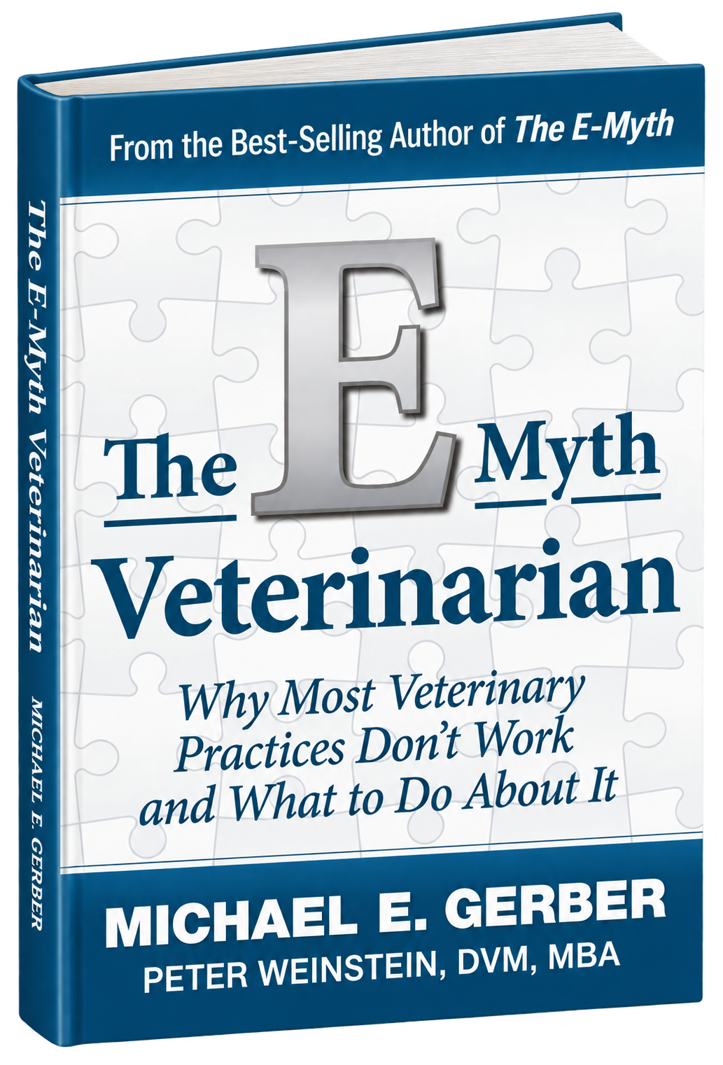 The E-Myth Veterinarian book cover by Michael E. Gerber and Dr. Peter Weinstein