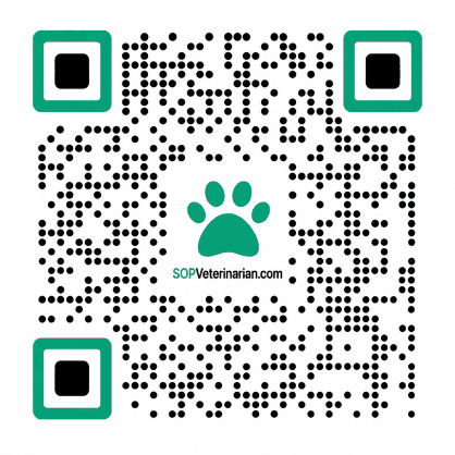 SOP Veterinarian QR code linking to staff training